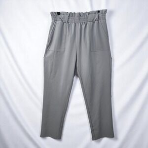 Grace Karin Woman Paper Bag Waist‎ Pants Casual Trousers Elastic High Waist XL